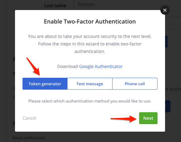 enable two factor authentication office 365