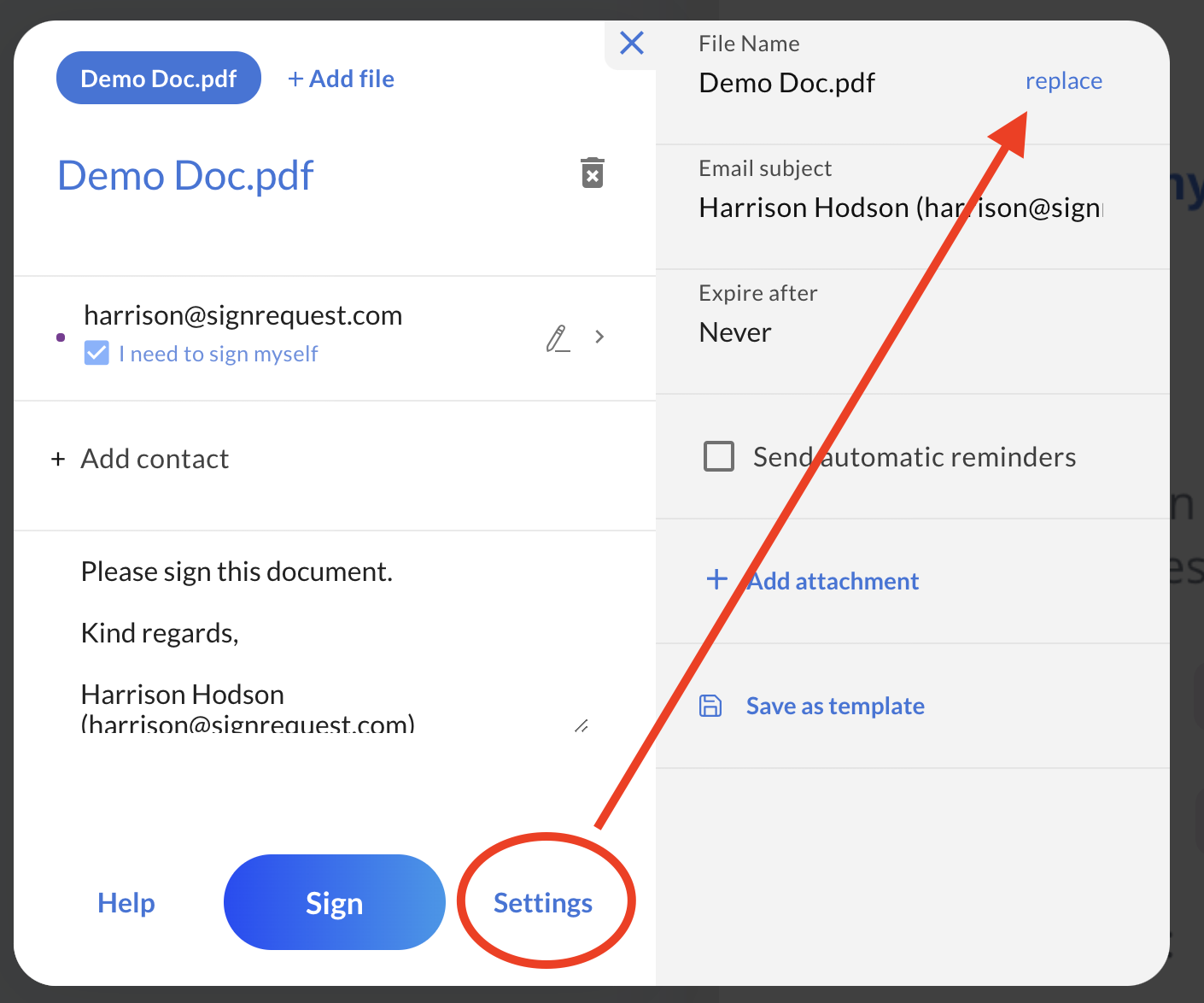 How to automatically place signature stamps on your documents – SignRequest