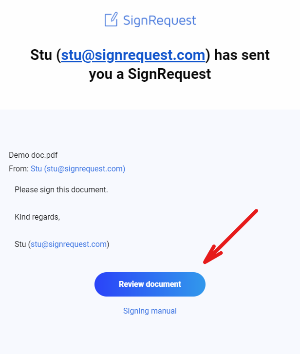 Email Sign in / Sign up instructions