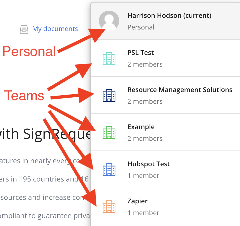 How to Organize and manage Documents and Templates – SignRequest